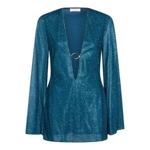 Oséree Classic Silhouette Dress With Fitted Bodice And Flowing Skirt - NWT